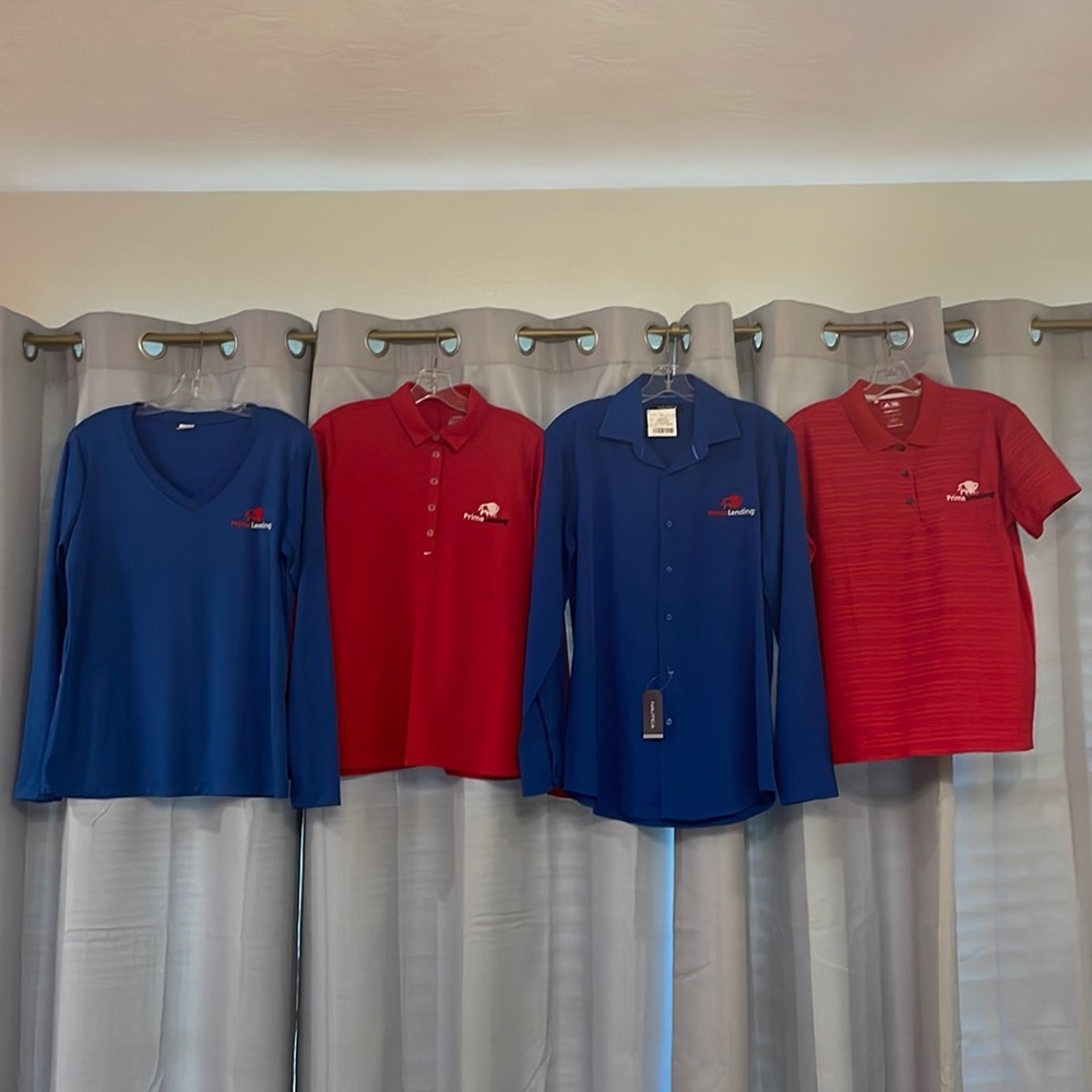 PrimeLending Prime Lending Ladies Embroidered Shirts Nike Adidas Nautica L